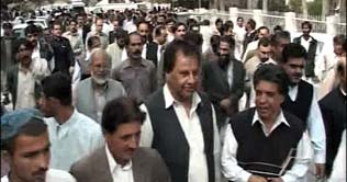 Medical staff protests against Police in Quetta